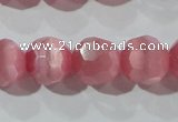 CCT391 15 inches 10mm faceted round cats eye beads wholesale