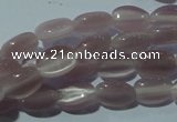 CCT602 15 inches 4*6mm oval cats eye beads wholesale