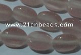 CCT632 15 inches 6*8mm oval cats eye beads wholesale