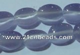 CCT639 15 inches 6*8mm oval cats eye beads wholesale