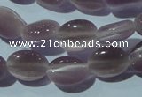 CCT641 15 inches 6*8mm oval cats eye beads wholesale