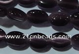 CCT642 15 inches 6*8mm oval cats eye beads wholesale