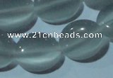 CCT661 15 inches 8*10mm oval cats eye beads wholesale