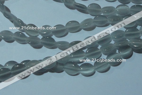 CCT661 15 inches 8*10mm oval cats eye beads wholesale