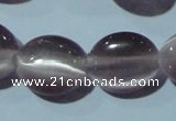 CCT663 15 inches 8*10mm oval cats eye beads wholesale