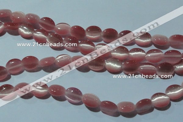 CCT665 15 inches 8*10mm oval cats eye beads wholesale