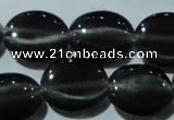 CCT681 15 inches 8*10mm oval cats eye beads wholesale