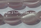 CCT692 15 inches 10*12mm oval cats eye beads wholesale