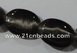 CCT708 15 inches 10*12mm oval cats eye beads wholesale