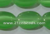 CCT727 15 inches 10*14mm oval cats eye beads wholesale