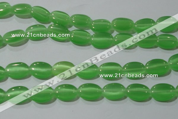 CCT727 15 inches 10*14mm oval cats eye beads wholesale