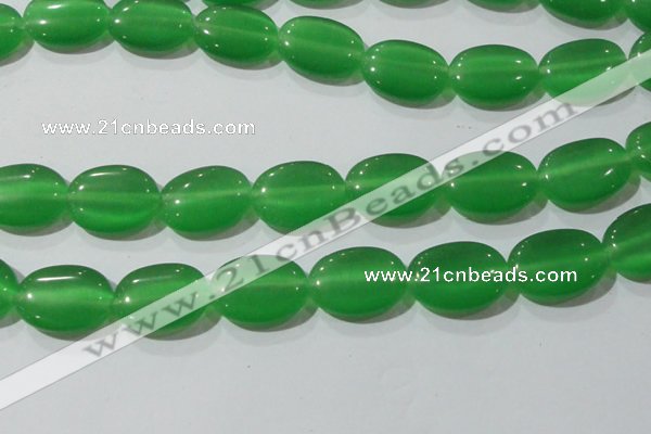 CCT728 15 inches 10*14mm oval cats eye beads wholesale