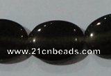 CCT734 15 inches 10*14mm oval cats eye beads wholesale