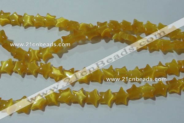 CCT867 15 inches 10mm star cats eye beads wholesale