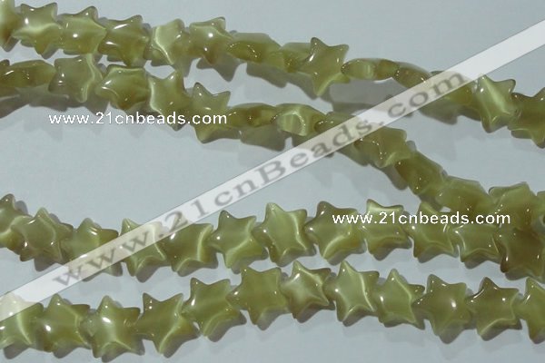 CCT891 15 inches 12mm star cats eye beads wholesale