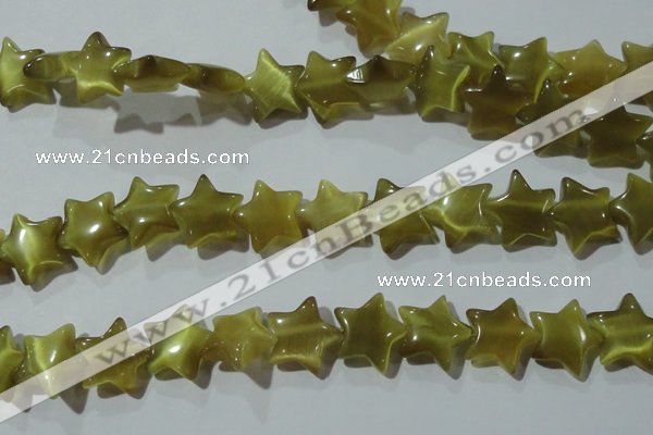 CCT892 15 inches 12mm star cats eye beads wholesale