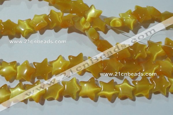 CCT895 15 inches 12mm star cats eye beads wholesale