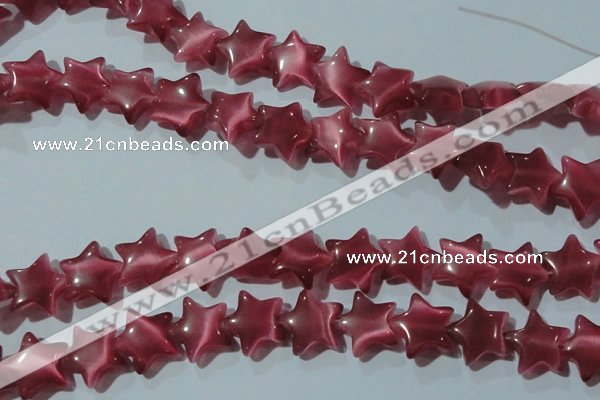 CCT897 15 inches 12mm star cats eye beads wholesale