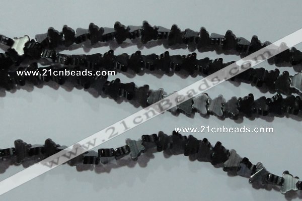 CCT941 15 inches 6*8mm butterfly cats eye beads wholesale