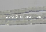 CCU01 15.5 inches 4*4mm cube opal beads wholesale