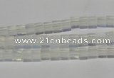 CCU01 15.5 inches 4*4mm cube opal beads wholesale