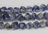 CCU109 15.5 inches 6*6mm cube sodalite gemstone beads wholesale