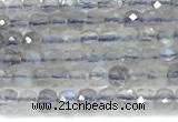 CCU1320 15 inches 2.5mm faceted cube labradorite beads