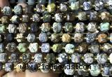 CCU1429 15 inches 6mm - 7mm faceted cube Brazilian opal beads