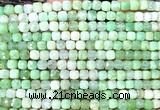 CCU1878 15 inches 4mm faceted cube Australia chrysoprase beads