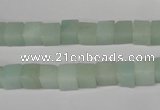 CCU40 15.5 inches 6*6mm cube amazonite beads wholesale