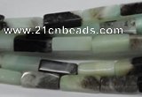 CCU518 15.5 inches 4*13mm cuboid amazonite gemstone beads wholesale