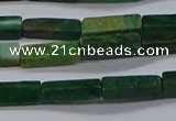 CCU735 15.5 inches 4*13mm cuboid African jade beads wholesale