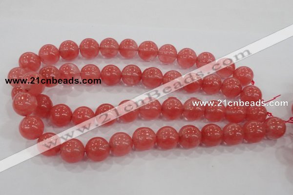 CCY104 15.5 inches 12mm round cherry quartz beads wholesale