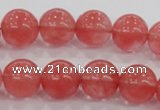 CCY105 15.5 inches 14mm round cherry quartz beads wholesale