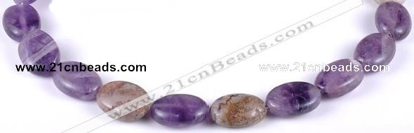 CDA01 13*18mm oval dogtooth amethyst quartz beads Wholesale