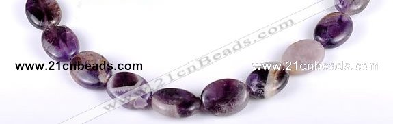 CDA02 15*20mm oval dogtooth amethyst quartz beads Wholesale