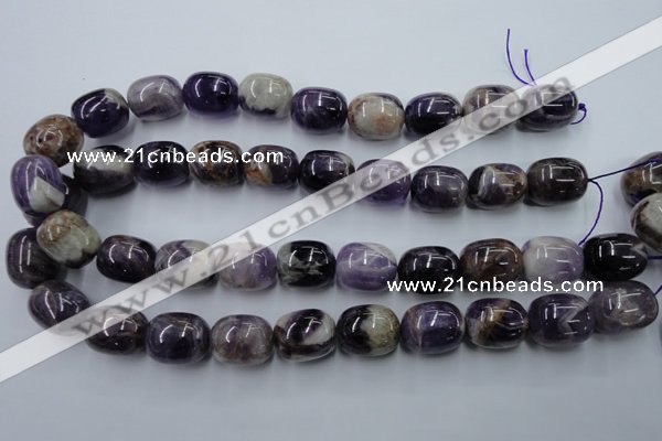 CDA200 15.5 inches 16*20mm nuggets dogtooth amethyst beads