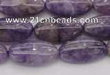 CDA301 15.5 inches 9*18mm oval dyed dogtooth amethyst beads