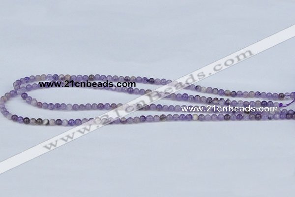 CDA50 15.5 inches 4mm round dogtooth amethyst beads wholesale