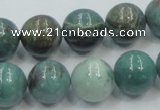 CDB02 15.5 inches 14mm round natural new dragon blood jasper beads