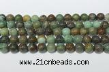 CDB106 15.5 inches 10mm round new dragon blood jasper beads wholesale