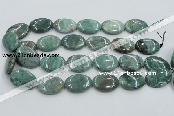 CDB21 15.5 inches 22*30mm oval natural new dragon blood jasper beads