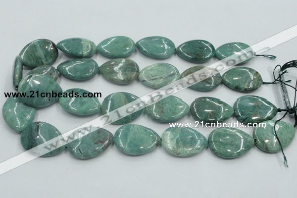 CDB22 22*30mm flat teardrop natural new dragon blood jasper beads