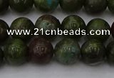 CDB302 15.5 inches 8mm round dragon blood jasper beads wholesale