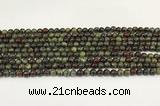 CDB340 15.5 inches 4mm round dragon blood jasper beads wholesale