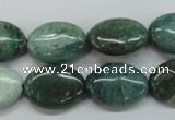 CDB35 15.5 inches 13*18mm oval new dragon blood jasper beads