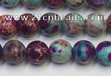 CDE1056 15.5 inches 6mm round sea sediment jasper beads wholesale