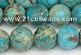 CDE1368 15.5 inches 8mm round sea sediment jasper beads wholesale