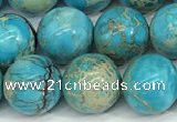 CDE1369 15.5 inches 10mm round sea sediment jasper beads wholesale