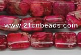 CDE20 15.5 inches 12*16mm rectangle dyed sea sediment jasper beads